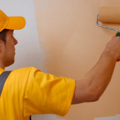 Professional wall painting.